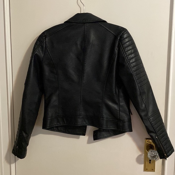 Noisy May Faux Leather Jacket - Picture 4 of 4